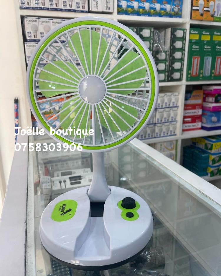 Ventilateur rechargeable pliable